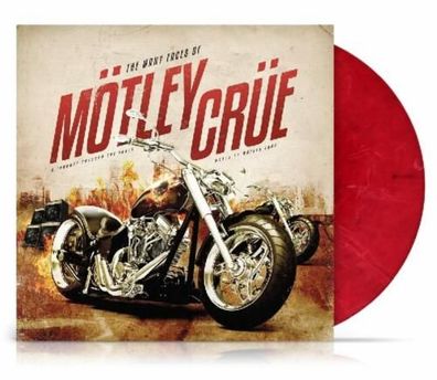 Various Many Faces Of Mötley Crüe 180g 2LP Red Vinyl Gatefold 2019 Music Broker