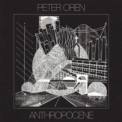 Peter Oren Anthropocene 1LP Clear Black Splatter Vinyl 2017 Western Vinyl