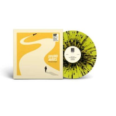 Bruno Mars Doo-Wops & Hooligans 1LP Yellow Black Splatter Vinyl 2024 Elektra