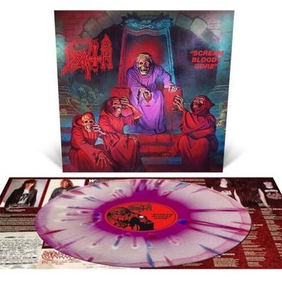 Death Scream Bloody Gore LTD 1LP Splatter Vinyl 2024 Relapse RR51991