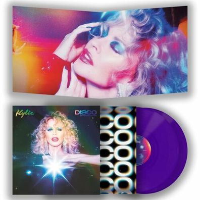 Kylie Minogue DISCO Extended Mixes 2LP Purple Vinyl Gatefold 2021 BMG