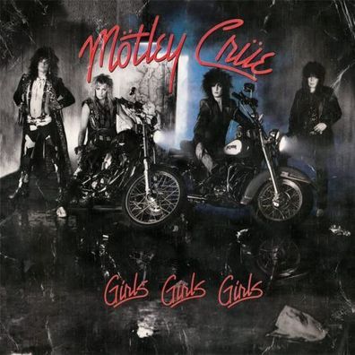 Mötley Crue Girls Girls Girls 1LP Vinyl 40th Anniversary 2022 BMG