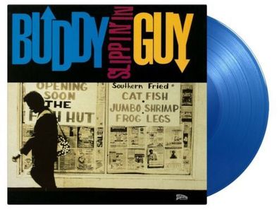 Buddy Guy Slippin In LTD 180g 1LP BLUE Vinyl 2019 Music On Vinyl MOVLP2456LTD