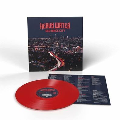 Heavy Water Red Brick City LTD 1LP Red Vinyl 2021 Silver Lining