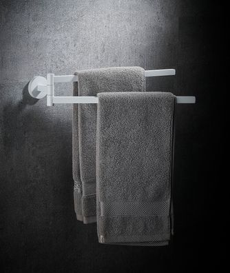 Blancolux zweiarmiger Handtuchhalter