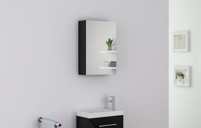 Spiegelschrank PATRO (schwarz)