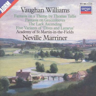 Fantasia on a Theme by Tallis: Ralph Vaughan Williams (1872-1958) - Argo 4145952 - (