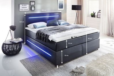 Luxus Schlafzimmer Modern Bett Polster Design Luxus Einrichtung Doppel Neu