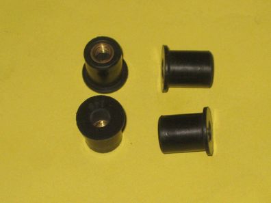 D-Lock Gummidämpfer in M3 M4 M5 oder M6 4 Stück