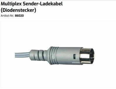 Sender-Ladekabel Diodenstecker Multiplex 86020