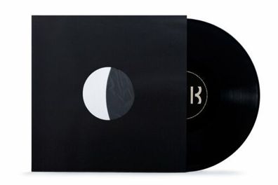 50 LP Innenhüllen Schutzhüllen schwarz 110g gefüttert mit Mittelloch