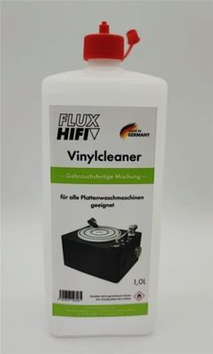 FLUX-HiFi Vinylcleaner 1 Liter fertiger Reiniger für alle Plattenwaschmaschinen