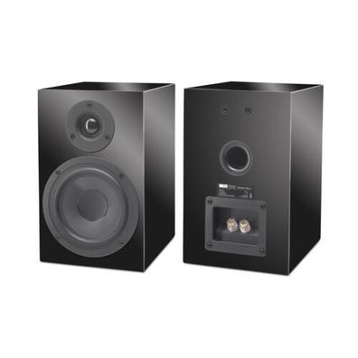 Pro-Ject Speaker Box 5 hochglanz schwarz 2-Wege Regal Lautsprecher 1 Paar
