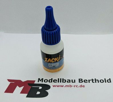 Multiplex Zacki ELAPOR Kleber 20g - Sekundenkleber (36€ 100g)