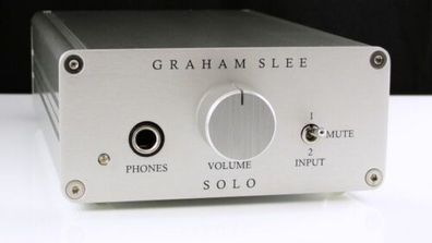 Graham Slee Kopfhörerverstärker Solo SRGII mit Basic Green Power Netzteil