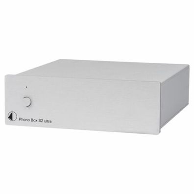 Pro-Ject Phono Box S2 Ultra Audiophile MM/ MC Phono Vorverstärker Silber