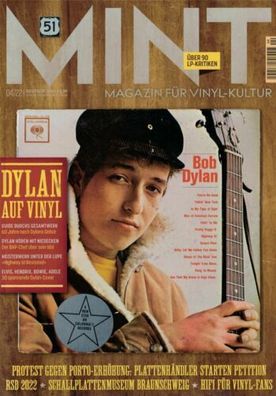 Mint Magazin No.51 (04/22) Bob Dylan RSD 2022 HIFI für Vinyl-Fans