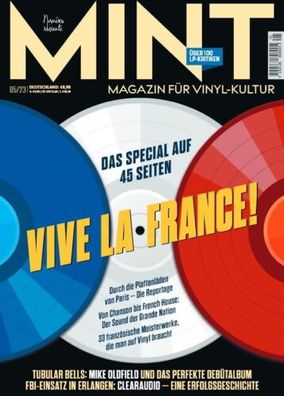 Mint Magazin No.60 (05/23) Vinyl-Report Paris Mike Oldfield Clearaudio