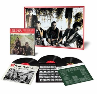 The Clash Combat Rock LTD People's Hall Special Edition 3LP Vinyl 2022 Sony