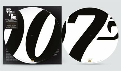 James Bond / Hans Zimmer No Time To Die Soundtrack LTD 1LP Picture Disc 2021