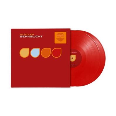 Schiller Sehnsucht 180g 2LP Red Vinyl Numbered Gatefold 2024 Sleeping Room