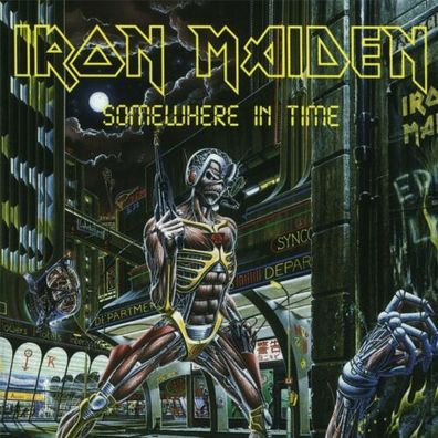 Iron Maiden Somewhere In Time 180g 1LP Vinyl 2014 Parlophone