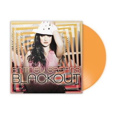 Britney Spears Blackout 1LP Opaque Orange Vinyl 2023 Legacy