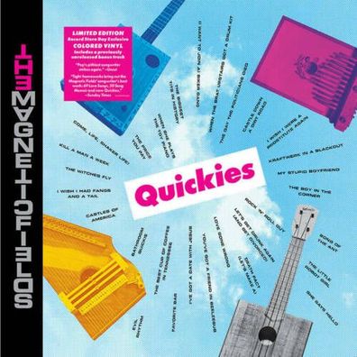 The Magnetic Fields Quickies LTD 1LP Vinyl Record Store Day Black Friday 2020
