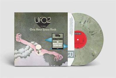 UFO UFO 2 Flying One Hour Space Rock 180g 1LP Silver/ Black Marbled Vinyl 2023