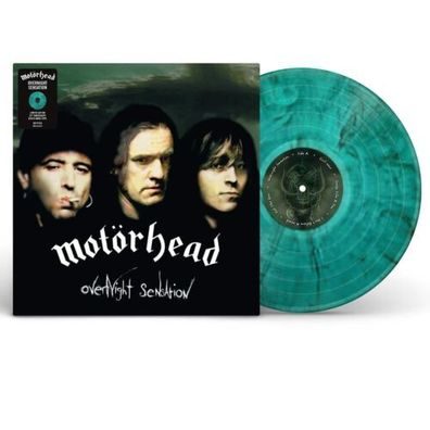 Motörhead Overnight Sensation LTD 1LP Green Black Smoke Vinyl 2021 Sanctuary