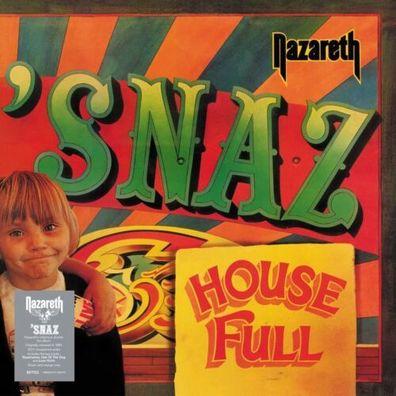 Nazareth Snaz 2LP Green & Orange Vinyl Gatefold 2022 BMG