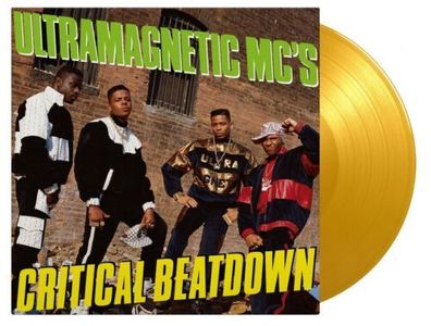 Ultramagnetic Mc's Critical Beatdown LTD 180g 2LP Yellow Vinyl 2021 MOVLP2825