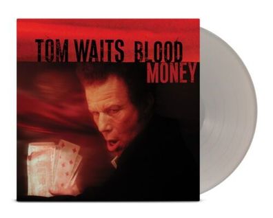 Tom Waits Blood Money 1LP Metallic Silver Vinyl Anniversary Edition 2022 Anti