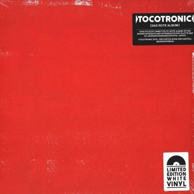 Tocotronic Das rote Album 2LP White Vinyl Gatefold 2020 Vertigo Rock-O-Tronic