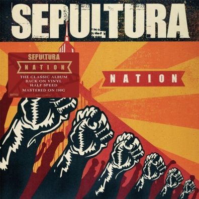 Sepultura Nation 180g Half Speed Mastered 2LP Vinyl Gatefold 2022 BMG