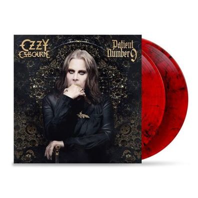 Ozzy Osbourne Patient Number 9 2LP Red Black Marbled Vinyl 2022 Epic
