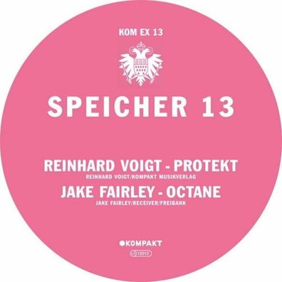 Reinhard Voigt Jake Fairley Kompakt Extra Speicher 13 Protekt / Octane 12" Vinyl