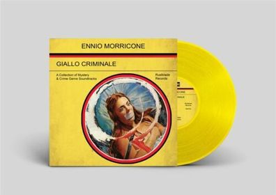 Ennio Morricone Giallo Criminale LTD 1LP YELLOW Vinyl Record Store Day 2020