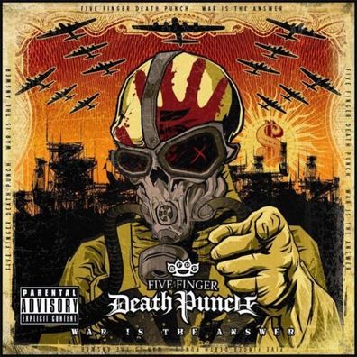 Five Finger Death Punch War Is The Answer 1LP Vinyl Gatefold 2018 Prospect Park