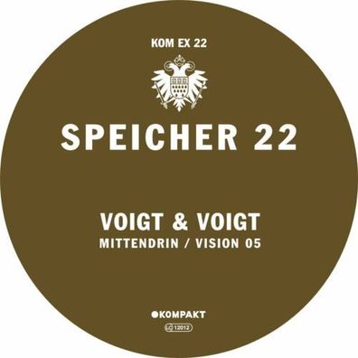 Voigt & Voigt Speicher 22 Mittendrin Vision 05 12" Vinyl KOMEX22 12" Vinyl