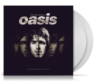 Various Many Faces Of Oasis 2LP Coloured Vinyl Gatefold 2022 Music Brokers