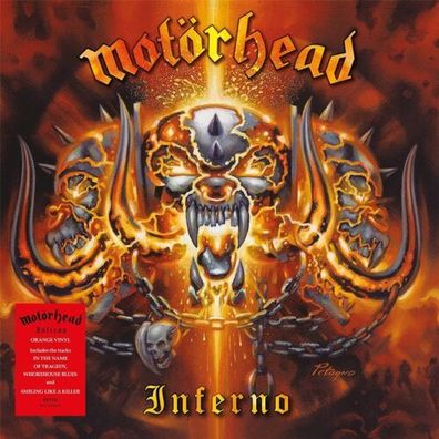 Motörhead Inferno 2LP Orange Vinyl 2023 Murder One