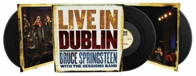 Bruce Springsteen With The Sessions Band Live In Dublin 3LP Vinyl Gatefold