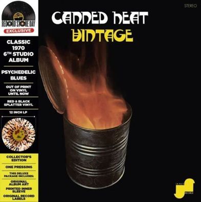Canned Heat Vintage LTD 1LP Vinyl Record Store Day 2023