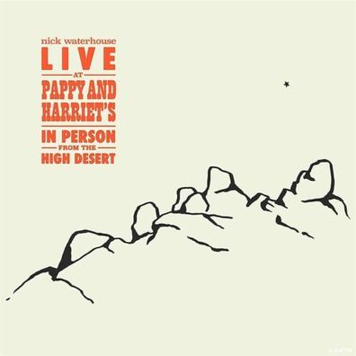 Nick Waterhouse Live At Pappy And Harriet's 2LP Vinyl Gatefold 2020 Innovative L
