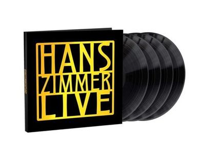 Hans Zimmer Live 180g 4LP Vinyl Gatefold 2023 Sony Classical