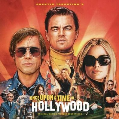 Quentin Tarantino Once Upon a Time in Hollywood 2LP Black Vinyl Gatefold 2019 Co