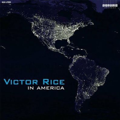 Victor Rice In America 1LP Smoky Blue Vinyl Badasonic Records 2020