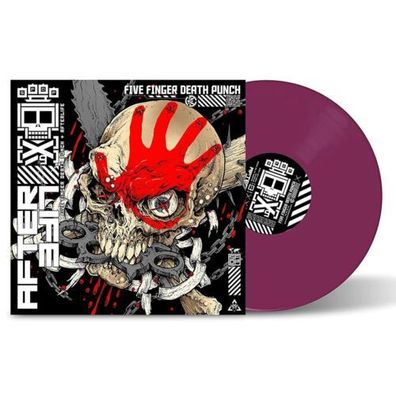 Five Finger Death Punch After Life 2LP Violet Vinyl Gatefold 2022 Better Noise M
