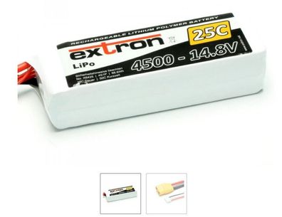 LiPo Akku Extron X2 4500 - 14,8V (25C | 50C) Extron X6425